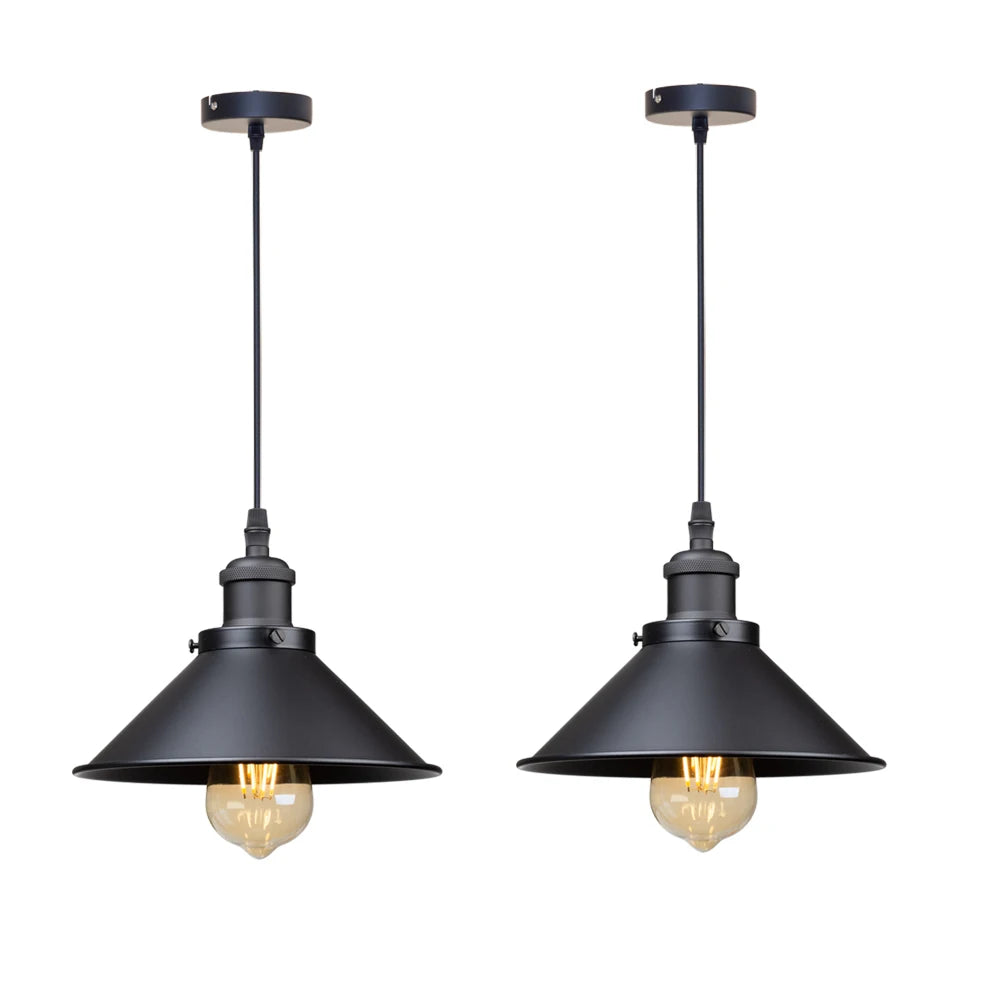 Vintage Loft Pendant Light – Retro Hanging Lamp for all Rooms