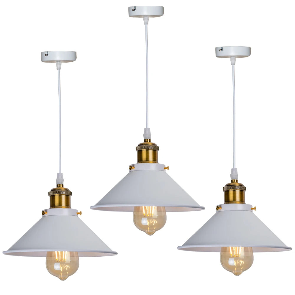Vintage Loft Pendant Light – Retro Hanging Lamp for all Rooms
