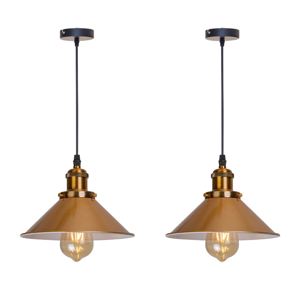 Vintage Loft Pendant Light – Retro Hanging Lamp for all Rooms