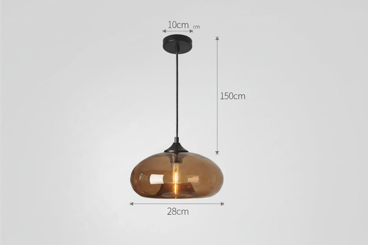 Glass Hanging Creative Personalised Coloured Glass Chandelier for Restaurant Modern Bookstore Bar Pendant Lamp Hanging Lights