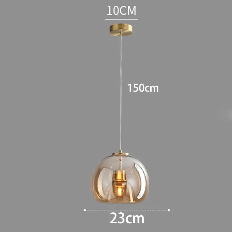 Modern Home Decor Lights Glass Pendant Light Lamps for Living Room Chandeliers for Dining Room Hanging Light Indoor Lighting
