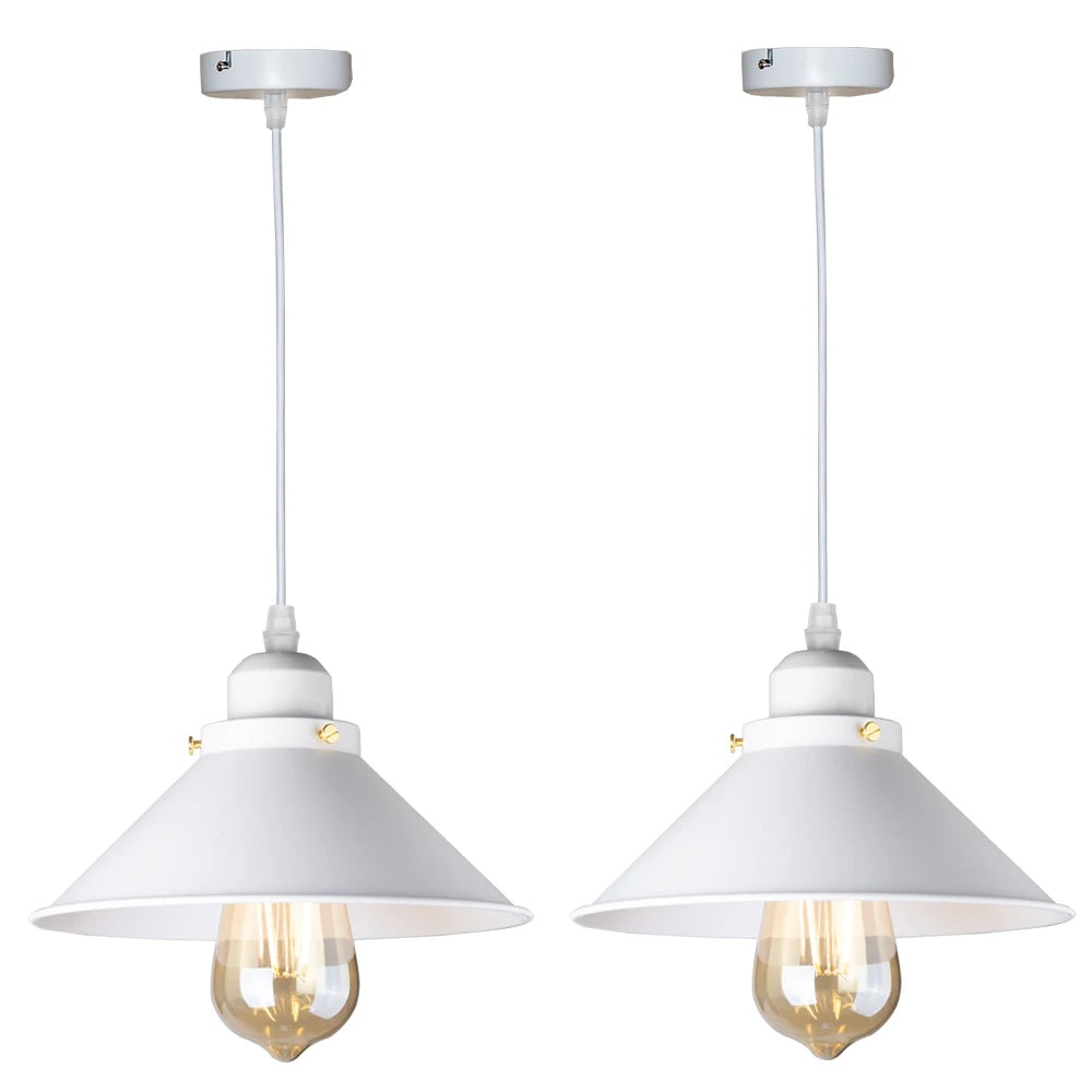 Vintage Loft Pendant Light – Retro Hanging Lamp for all Rooms