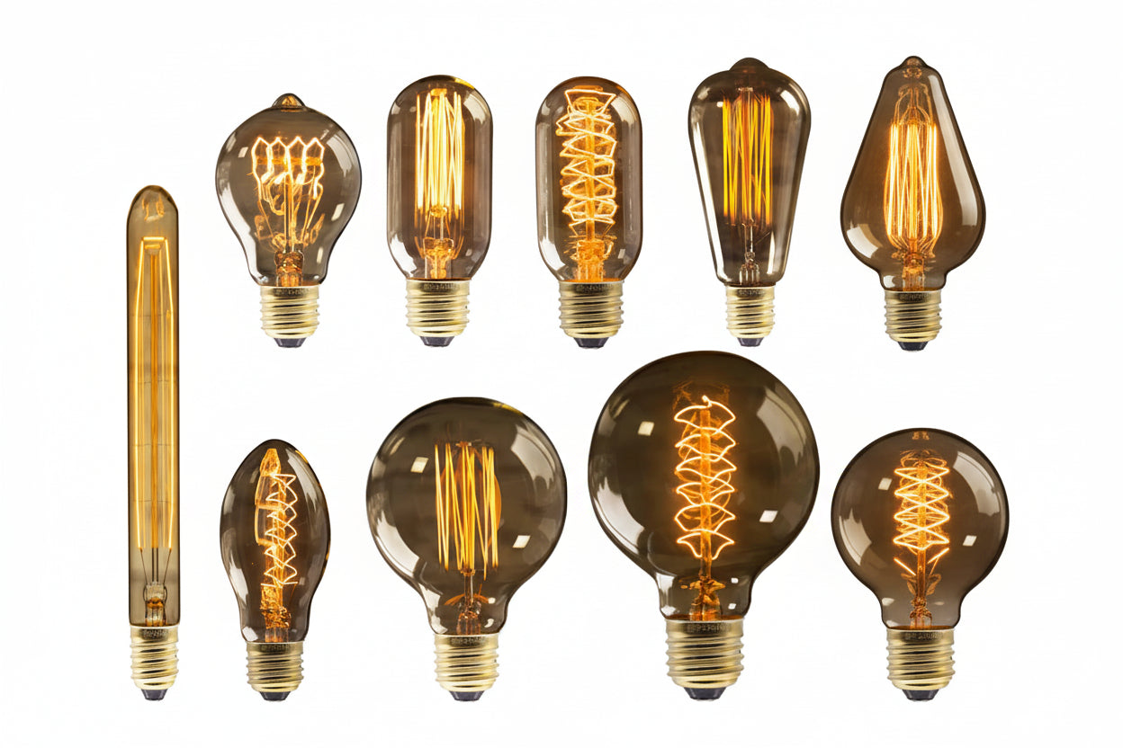 Vintage Edison Bulb E27 220V 40W Incandescent Lamp Filament