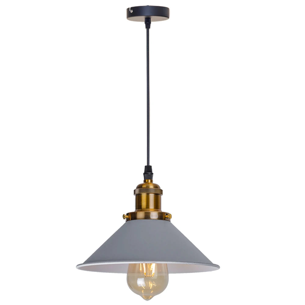 Vintage Loft Pendant Light – Retro Hanging Lamp for all Rooms