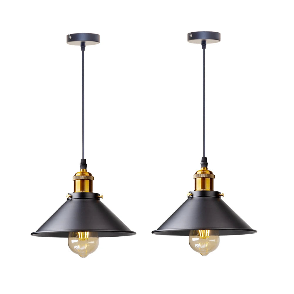Vintage Loft Pendant Light – Retro Hanging Lamp for all Rooms