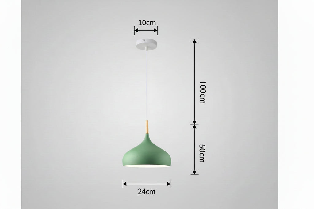 Single Head Chandelier - Metal Pendant Light